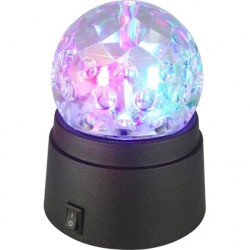 PARTY LIGHT &SOUND Ensemble de 3 mini effets de lumiere a LED