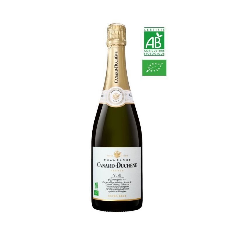 Champagne Canard Duchene P.181 Bio Extra Brut - 75 cl