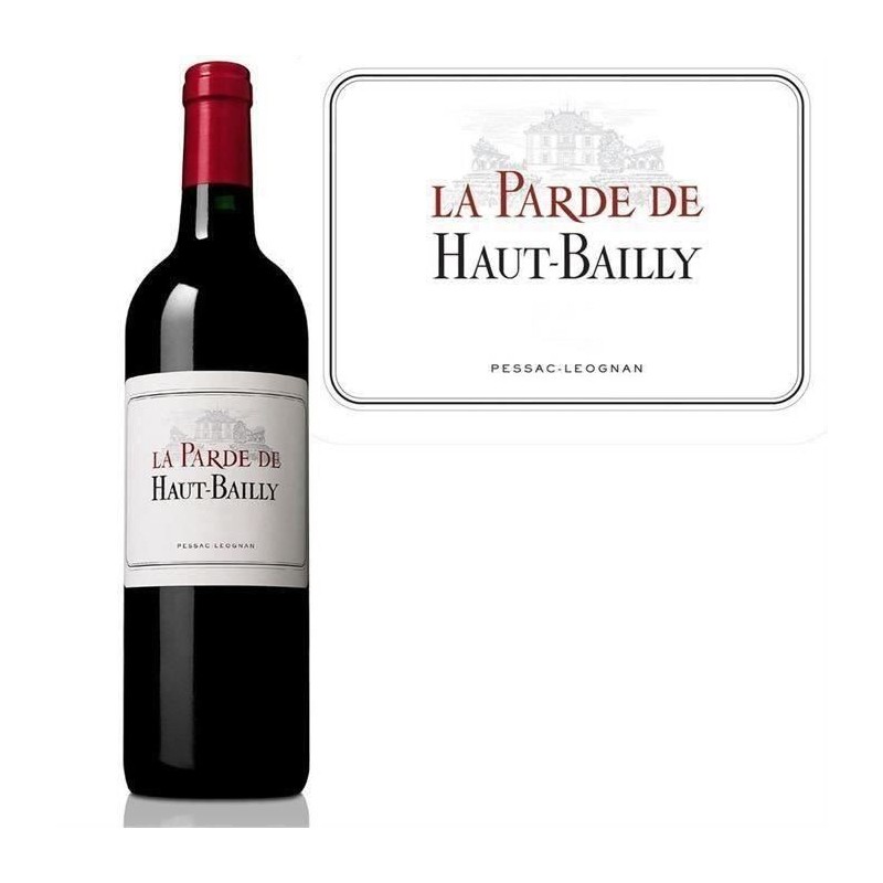 La Parde de Haut Bailly Pessac Léognan 2013 vin rouge