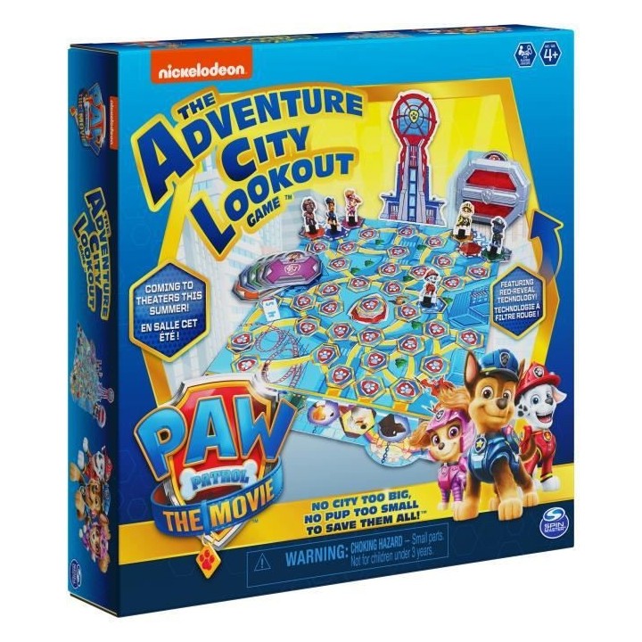 PAT PATROUILLE LE FILM - JEU DE PLATEAU La Pat' Patrouille - 6062264 -