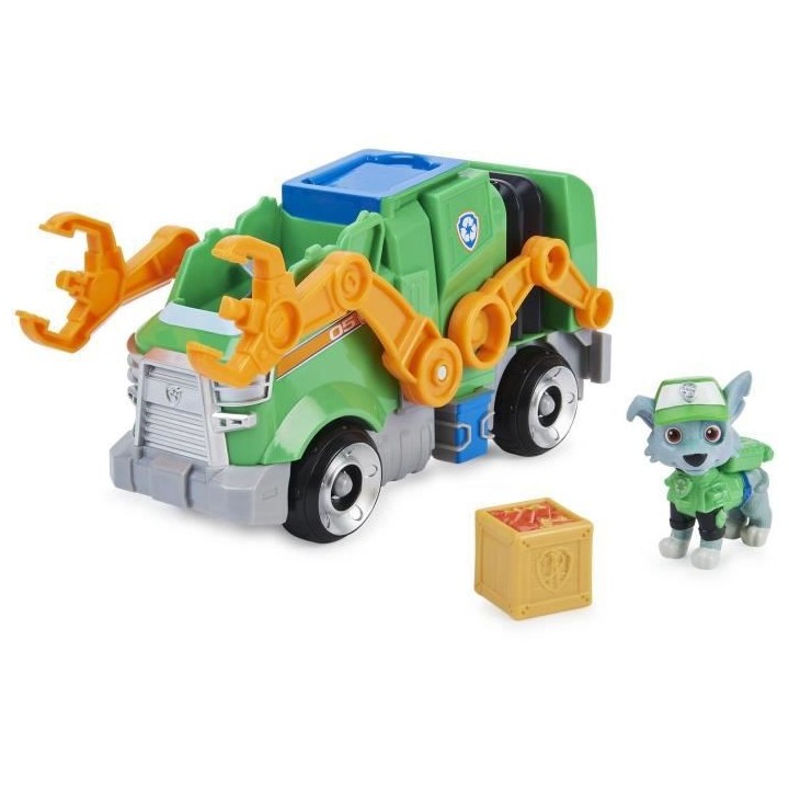 PAT PATROUILLE LE FILM - VÉHICULE + FIGURINE ROCKY - 6061909 - Véhic