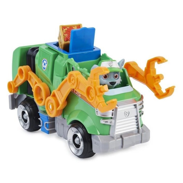 PAT PATROUILLE LE FILM - VÉHICULE + FIGURINE ROCKY - 6061909 - Véhic