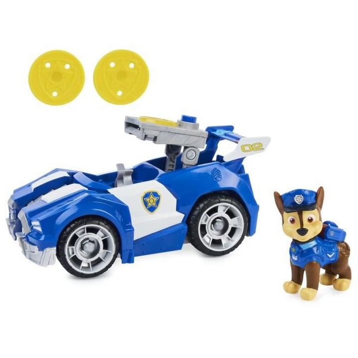 PAT PATROUILLE LE FILM - VOITURE DE POLICE CHASE PAT PATROUILLE - 6060