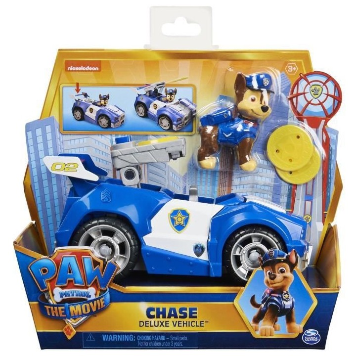 PAT PATROUILLE LE FILM - VOITURE DE POLICE CHASE PAT PATROUILLE - 6060