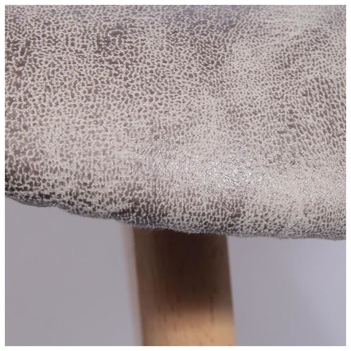 Lot de 2 Fauteuils - Simili - L 62 x P 84 x H 59 cm - PATCHWORK