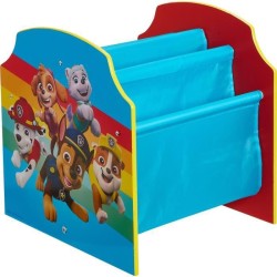 LA PAT PATROUILLE Bibliotheque a pochettes pour enfants - Rangement de livres pour chambre d'enfant