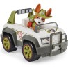 LA PAT' PATROUILLE - VEHICULE + FIGURINE TRACKER - 6061801 - Véhicule 15 cm Avec 1 Figurine a Collectionner Paw Patrol - Jouet