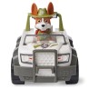 LA PAT' PATROUILLE - VEHICULE + FIGURINE TRACKER - 6061801 - Véhicule 15 cm Avec 1 Figurine a Collectionner Paw Patrol - Jouet