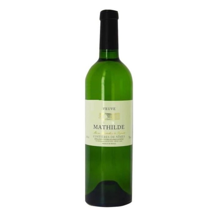 Cave de Pazac Veuve Mathilde 2017 Costieres de Nîmes - Vin blanc du R