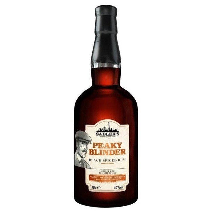 Peaky Blinder - Black Spiced Rum - 40% - 70 cl