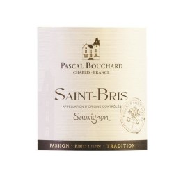 Pascal Bouchard Saint Bris Sauvignon Réserve Saint Pierre Grand Vin de Bourgogne 2015 - Vin blanc