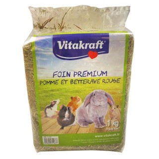 VITAKRAFT Foin a la pomme et a la betterave rouge pour petits mammifer