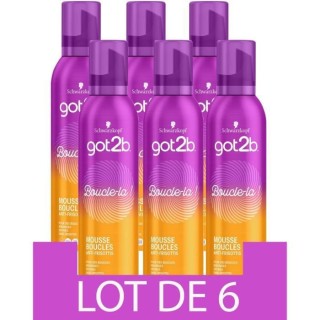 SCHWARZKOPF Got2b - Mousse coiffante Cheveux - Boucle-la - Définition