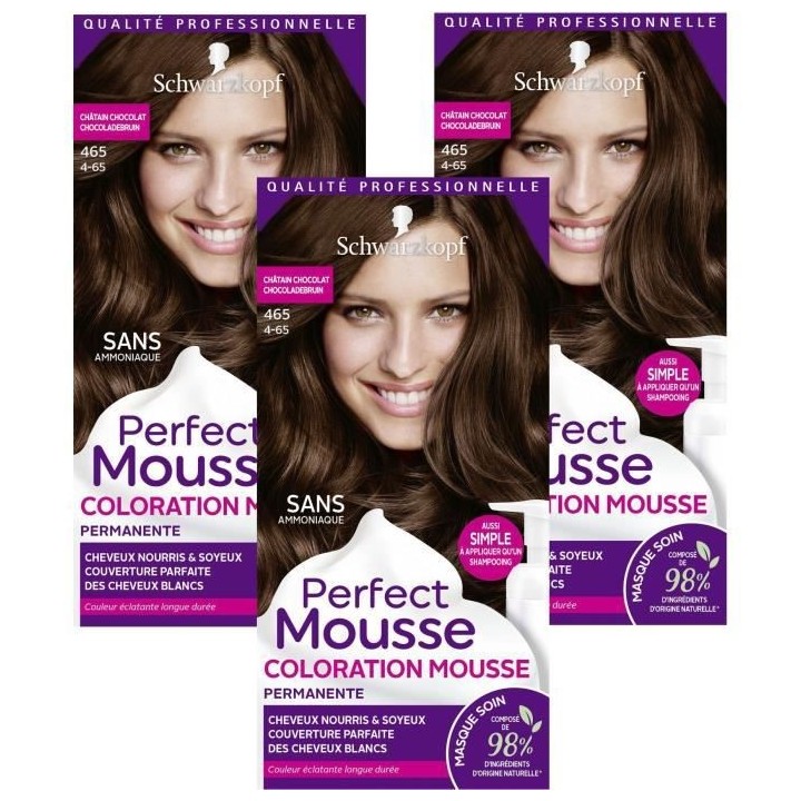 SCHWARZKOPF Perfect Mousse - Coloration Cheveux - Mousse permanente sa
