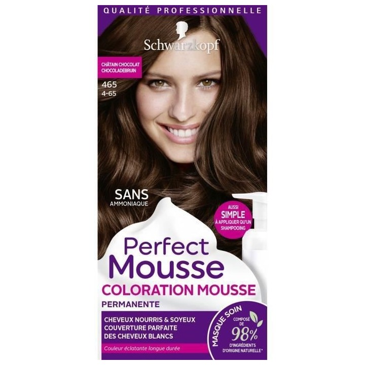 SCHWARZKOPF Perfect Mousse - Coloration Cheveux - Mousse permanente sa