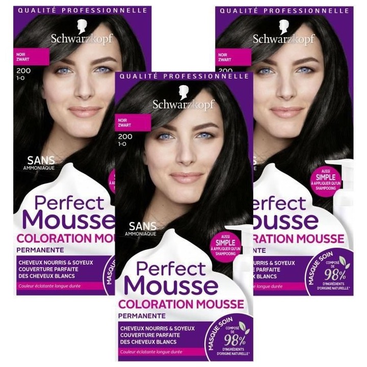SCHWARZKOPF Perfect Mousse - Coloration Cheveux - Mousse permanente sa