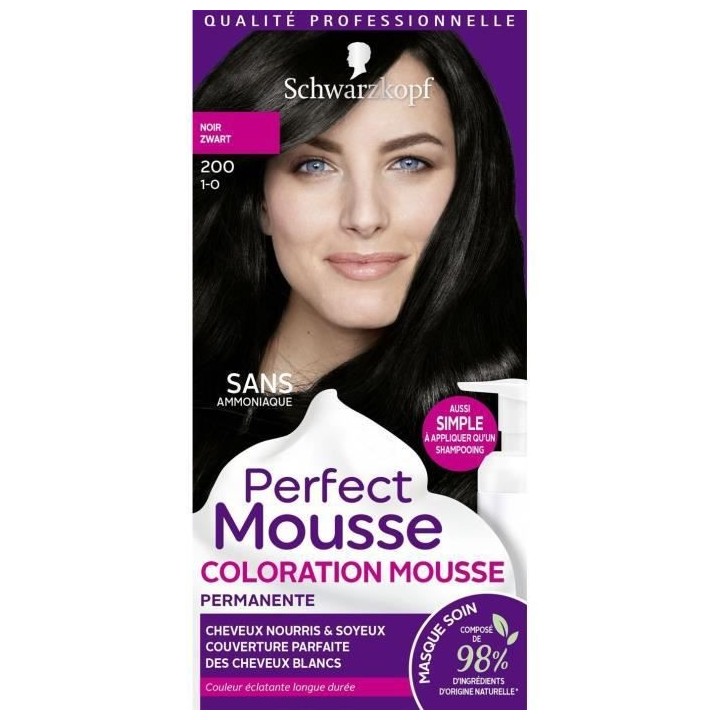 SCHWARZKOPF Perfect Mousse - Coloration Cheveux - Mousse permanente sa