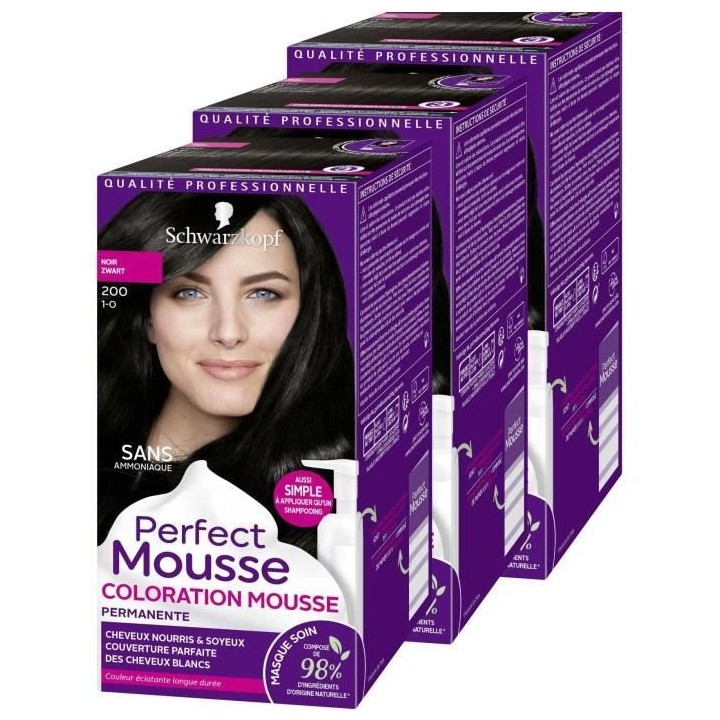 SCHWARZKOPF Perfect Mousse - Coloration Cheveux - Mousse permanente sa