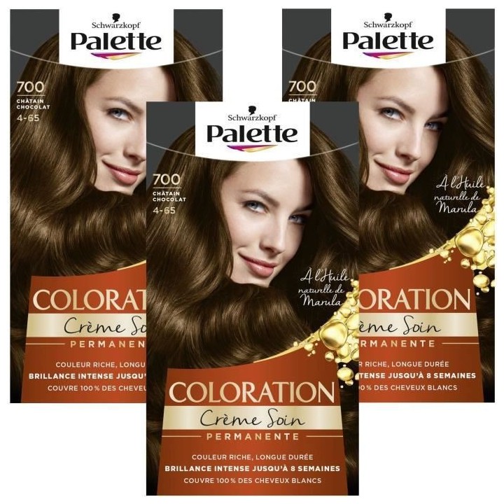 SCHWARZKOPF Palette - Coloration permanente Cheveux - Creme Soin - Ten