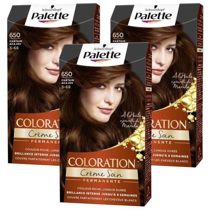 SCHWARZKOPF Palette - Coloration permanente Cheveux - Creme Soin - Ten