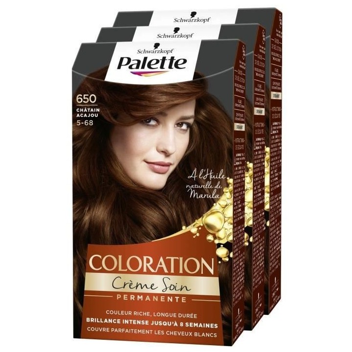 SCHWARZKOPF Palette - Coloration permanente Cheveux - Creme Soin - Ten