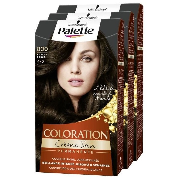 SCHWARZKOPF Palette - Coloration permanente Cheveux - Creme Soin - Ten