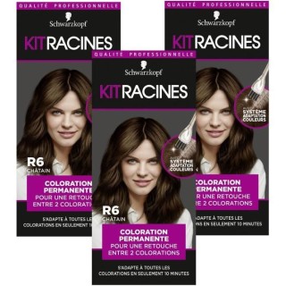 SCHWARZKOPF Kit Racines - Coloration Racines Cheveux permanente - Châ