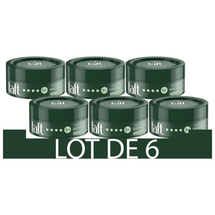 SCHWARZKOPF Taft - Pâte argileuse Cheveux matifiante - Fixation forte