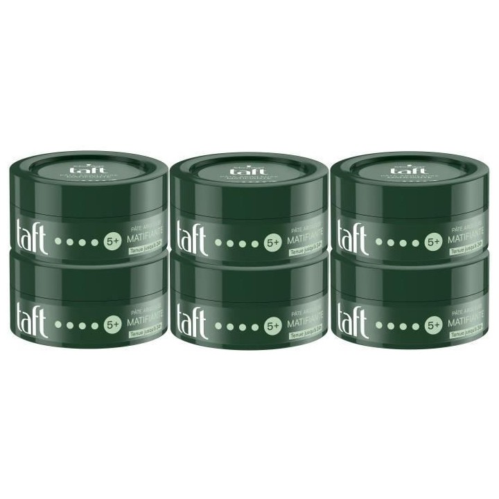 SCHWARZKOPF Taft - Pâte argileuse Cheveux matifiante - Fixation forte