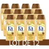 FA Gel Douche Corps - Sensual & Oil - Huile d'Argan & Parfum Fleur de Vanille - 250 ml - Lot de 12