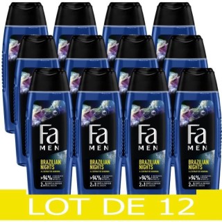 FA Men Gel douche Corps Homme - Brazilian Nights - Guarana - 250 ml -