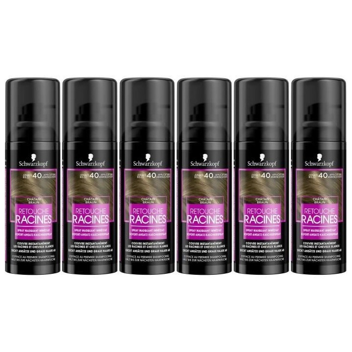 SCHWARZKOPF Retouche Racines Cheveux Blancs - Spray masquant Temporair