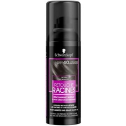 SCHWARZKOPF Retouche Racines Cheveux Blancs - Spray masquant Temporaire Racines Cheveux - Noir - Lot de 6