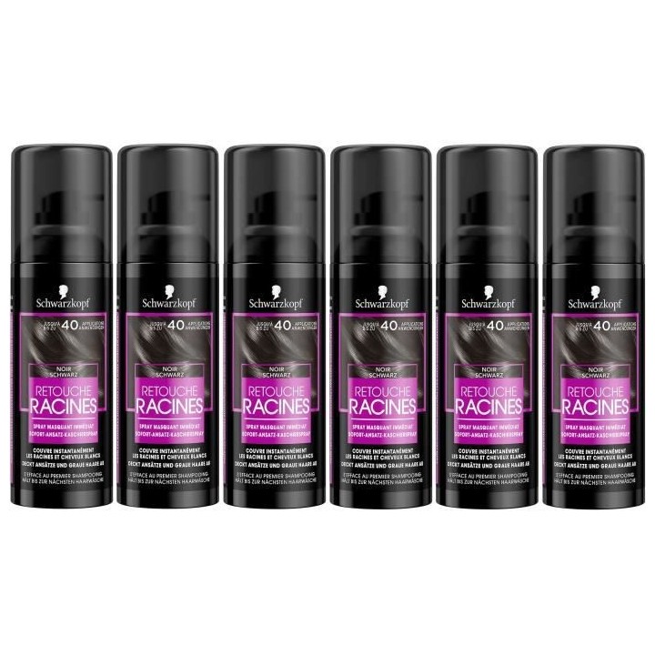 SCHWARZKOPF Retouche Racines Cheveux Blancs - Spray masquant Temporair