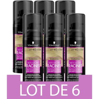 SCHWARZKOPF Retouche Racines Cheveux Blancs - Spray masquant Temporair