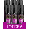 SCHWARZKOPF Retouche Racines Cheveux Blancs - Spray masquant Temporaire Racines Cheveux - Châtain foncé - Lot de 6