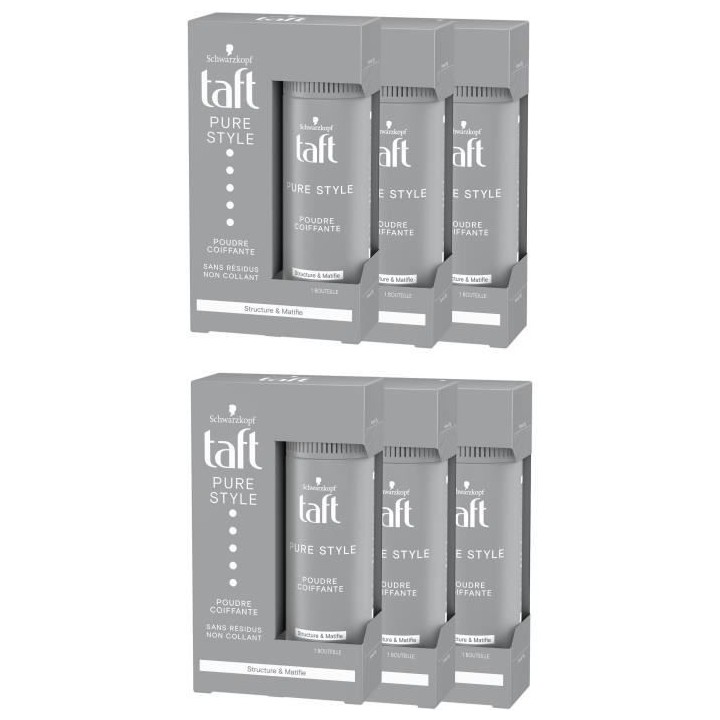 SCHWARZKOPF Taft - Poudre coiffante Cheveux - Pure Style - Longue Dur