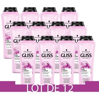 Shampooing Soie Liquide Gliss Schwarzkopf Cheveux ternes, reches, sans