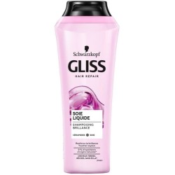 Shampooing Soie Liquide Gliss Schwarzkopf Cheveux ternes, reches, sans éclat 250ml Lot de 12