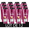 Shampooing Gliss Schwarzkopf Color Perfector Cheveux colorés/méchés 250ml Lot de 12