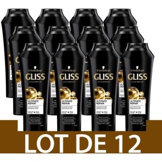 Shampooing Gliss Schwarzkopf Ultimate Repair Cheveux secs/tres abîmé