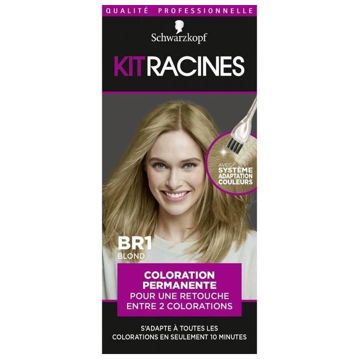 SCHWARZKOPF Kit Racines - Coloration Racines Cheveux permanente - Blon