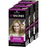 SCHWARZKOPF Kit Racines - Coloration Racines Cheveux permanente - Blond BR1 - Lot de 3