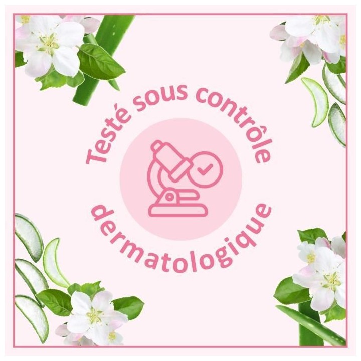 [Lot de 12] LE PETIT MARSEILLAIS Douche Bain Gel micellaire - Aloe Fle