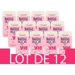 [Lot de 12] LE PETIT MARSEILLAIS Douche Creme Hydratante a la Rose Pro