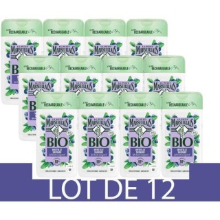 [Lot de 12] LE PETIT MARSEILLAIS Gel Douche Energisant - Myrtille Sauv