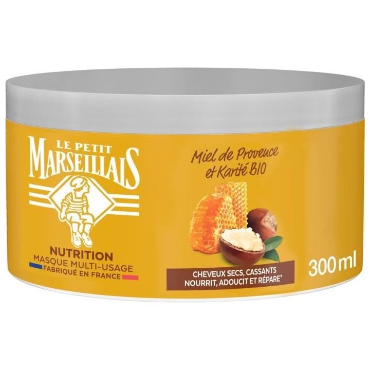 [Lot de 6] LE PETIT MARSEILLAIS Masque Nutrition Karite - Miel de Prov