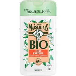 [Lot de 12] LE PETIT MARSEILLAIS Creme Douche - Fleur d'Oranger - Bio - 250ml