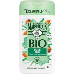 [Lot de 12] LE PETIT MARSEILLAIS Creme Douche - Amande douce - Bio - 250ml