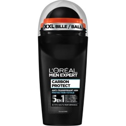 [Lot de 6] Déodorant Bille L'OREAL MEN EXPERT Carbon Protect 5en1 Ice Fresh 50 ml